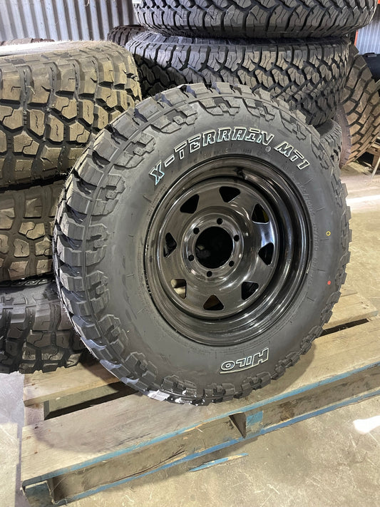 16"x8” 265/70 r16 4x4 Tyre and Rim Combo