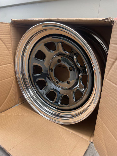 15x7 Stockcar Rims - SNZ Approved