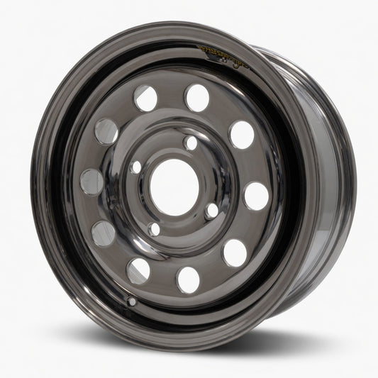 13x5 Modular Ministock Rims - Smoke Chrome