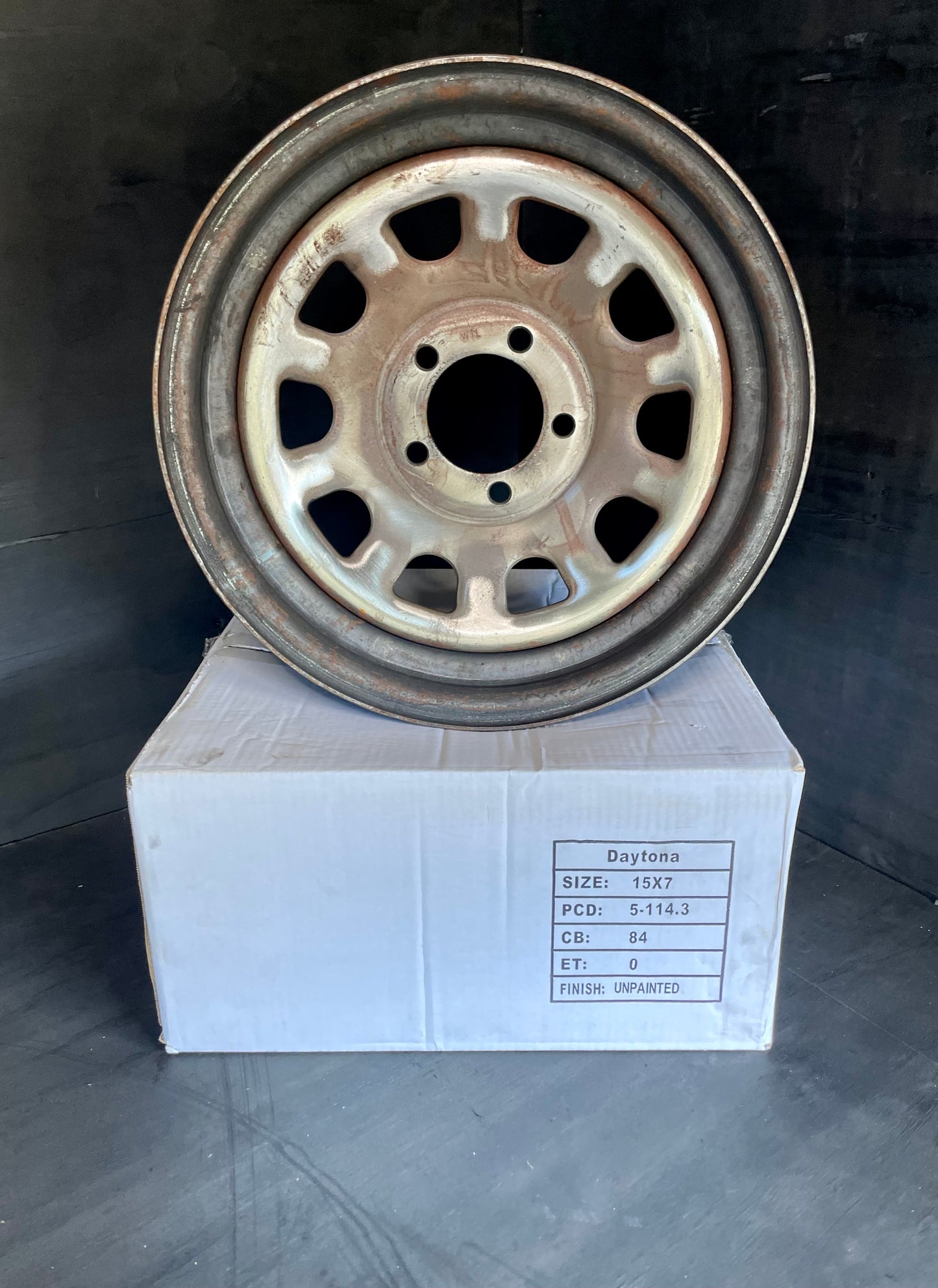 15x7 Stockcar Rims - SNZ Approved